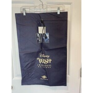 NEW DISNEY Cruise Line WISH INAUGRUAL SAILINGS CASTAWAY CLUB TOTE LAUNDRY BAG